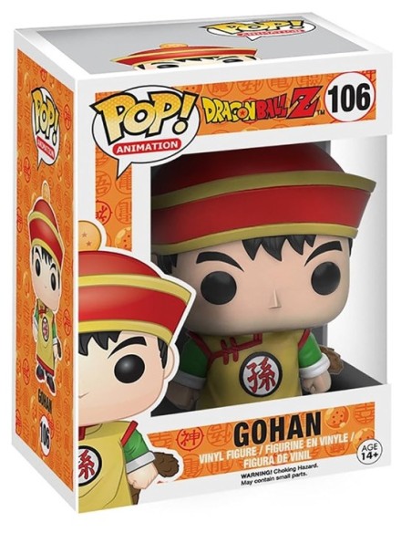 Figura Funko Pop! Bola de Dragón Z Gohan Modelo 106 |07424