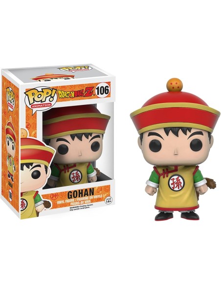 Figura Funko Pop! Bola de Dragón Z Gohan Modelo 106 |07424