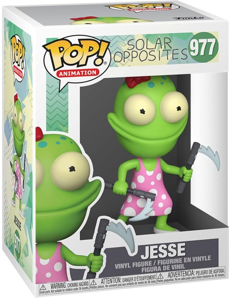 Figura Funko Pop! Animación Solar Opposites Jesse Modelo 977 | 55793