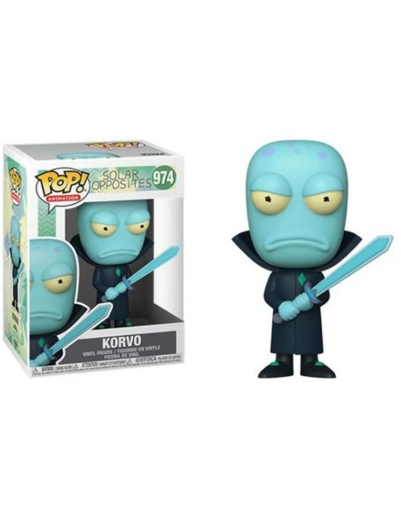 Figura Funko Pop! Animación Solar Opposites Korvo Modelo 974 | 55794