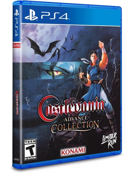 Juego Castlevania Advanced Collection Portada Drácula X Limited Run para Playstation 4 | PS4