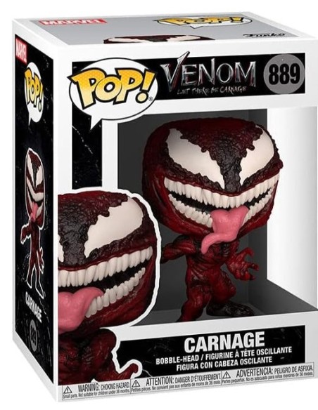 Figura Funko Pop! Marvel Venom Let There Be Carnage Carnage Modelo 889 | 56303