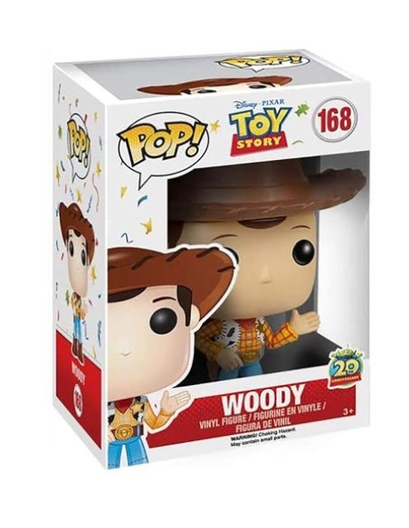 Figura Funko Pop! Disney Toy Story 20 Aniversario Woody Modelo 168 | 06877