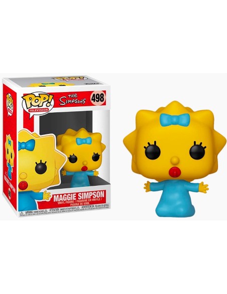 Figura Funko Pop! Televisión Los Simpsons Maggie Simpson Modelo 498 | 33879