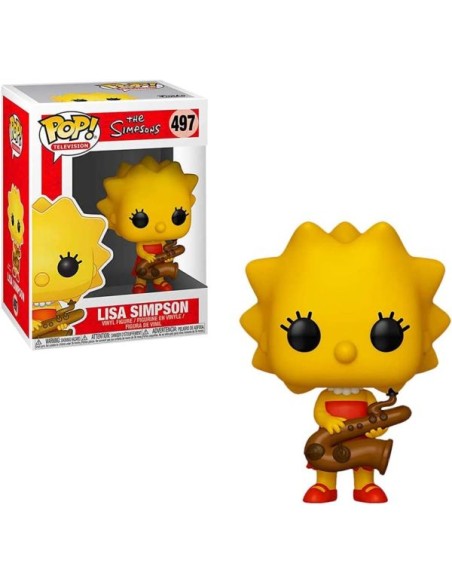 Figura Funko Pop! Televisión Los Simpsons Lisa Simpson Modelo 497 | 33877