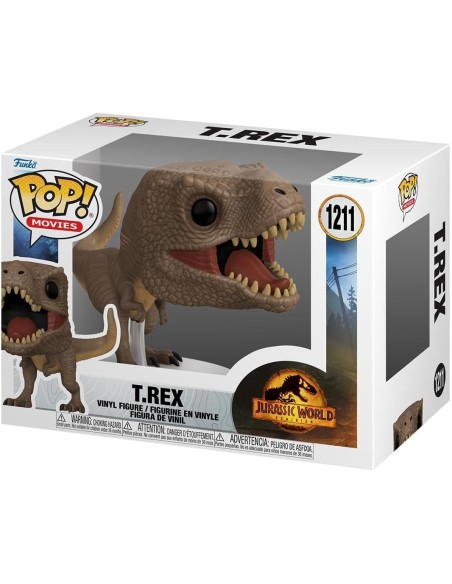 Figura Funko Pop! Películas Jurassic World Dominion T.Rex Modelo 1211 | 62222