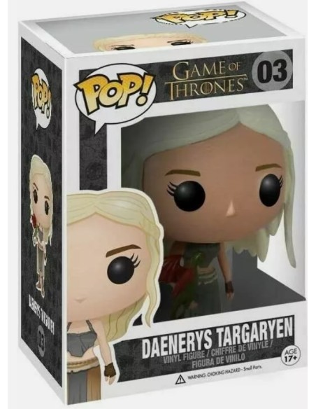Figura Funko Pop! Televisión Juego de Tronos Daenerys Targaryen Modelo 03 | 03012