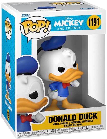 Figura Funko Pop! Disney Mickey y Amigos Pato Donald Modelo 1191 | 59621
