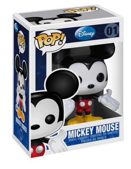 Figura Funko Pop! Disney Mickey Mouse Modelo 01 | 02342
