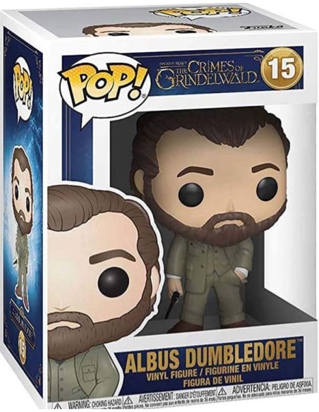 Figura Funko Pop! Películas Animales Fantásticos 2 (Crímenes de Grindelwald) Albus Dumbledore Modelo 15 | 32750