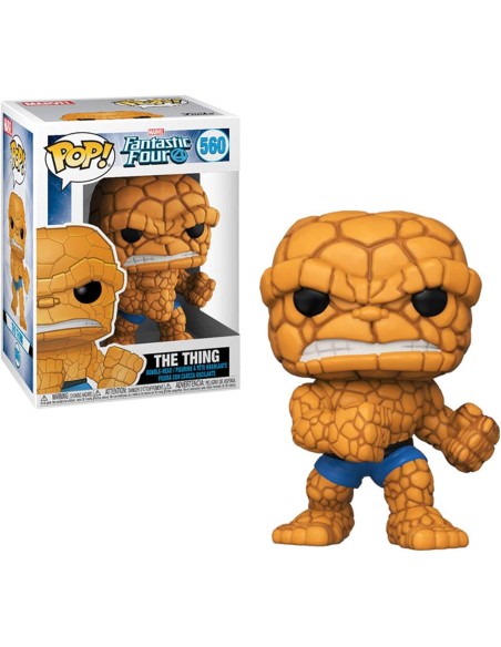 Figura Funko Pop! Marvel Los Cuatro Fantasticos La Cosa Modelo 560 | 44988