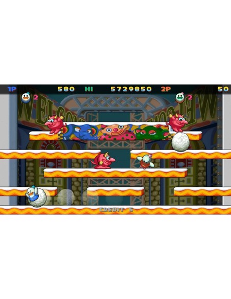 Juego Snow Bros Nick & Tom Special Para Nintendo Switch | Outlet Caja Abierta