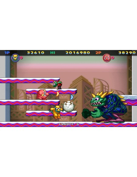 Juego Snow Bros Nick & Tom Special Para Nintendo Switch | Outlet Caja Abierta