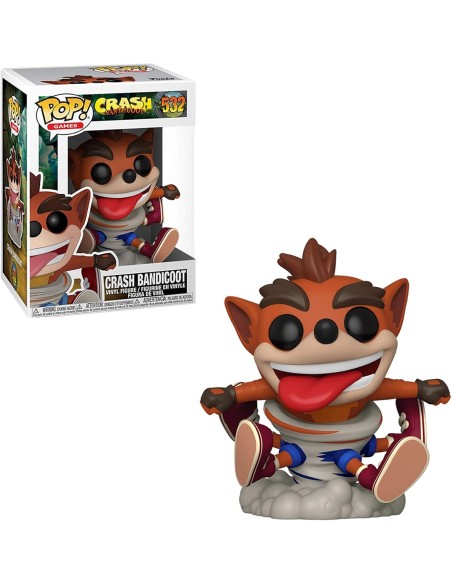 Figura Funko Pop! Juegos Crash Bandicoot Crash Bandicoot Modelo 532 | 43343 | Outlet | Caja Dañada