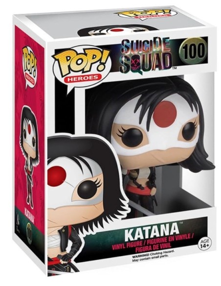 Figura Funko Pop! DC Héroes Suicide Squad Katana Modelo 100 | 08402