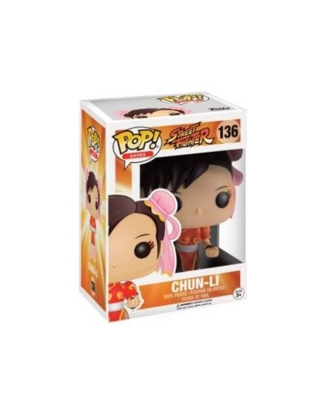 Figura Funko Pop! Juegos Street Fighter Chun Li Modelo 136 | 13445