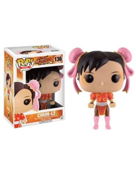 Figura Funko Pop! Juegos Street Fighter Chun Li Modelo 136 | 13445