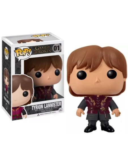 Figura Funko Pop! Televisión Juego de Tronos Tyrion Lannister Modelo 01 | 03014