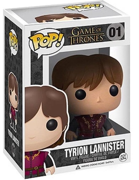 Figura Funko Pop! Televisión Juego de Tronos Tyrion Lannister Modelo 01 | 03014