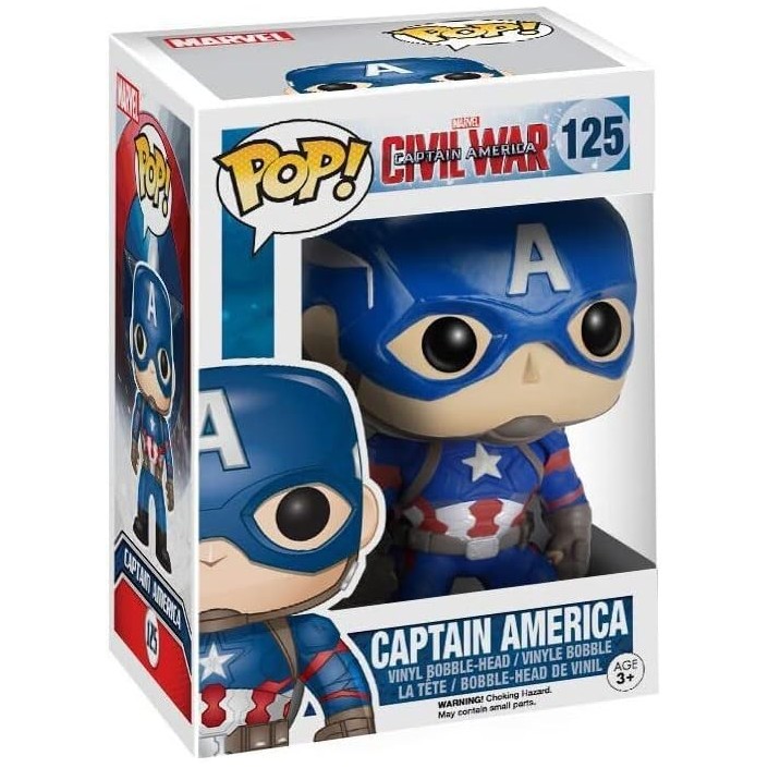 Figura Funko Pop! Marvel Capitán América Civil...