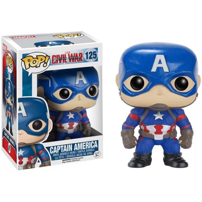 Figura Funko Pop! Marvel Capitán América Civil...