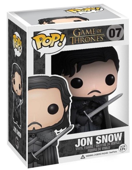 Figura Funko Pop! Series Juego de Tronos Jon Snow Modelo 07 | 03090