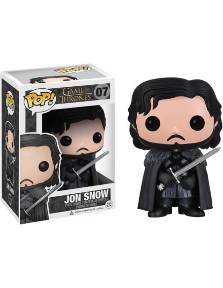 Figura Funko Pop! Series Juego de Tronos Jon Snow Modelo 07 | 03090