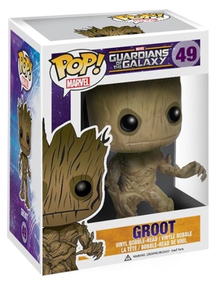 Figura Funko Pop! Marvel Guardianes de la Galaxia Groot Modelo 49 | 03793