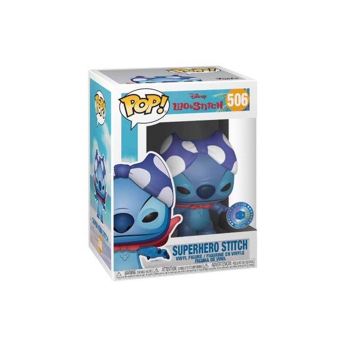 Figura Funko Pop! Disney Stitch Superhéroe...