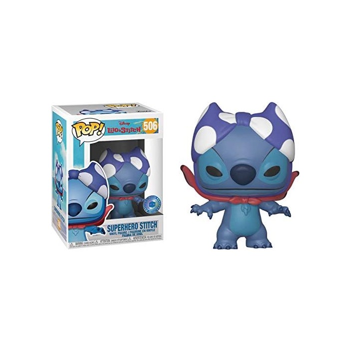 Figura Funko Pop! Disney Stitch Superhéroe...