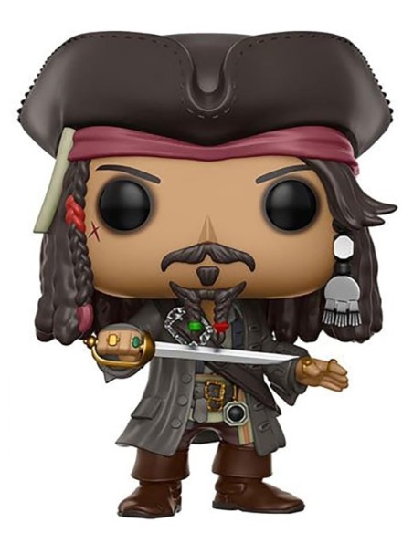 Figura Funko Pop! Disney Piratas del Caribe Jack Sparrow Modelo 273 | 12803 | Outlet Caja Dañada