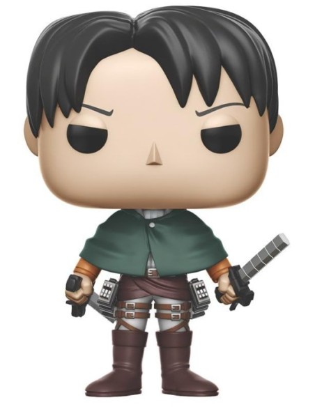 Figura Funko Pop! Animación El Ataque de los Titanes Levi Modelo 235 | 14196 | Outlet Caja Dañada