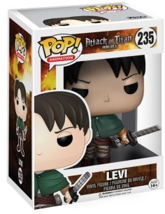 Figura Funko Pop! Animación El Ataque de los Titanes Levi... 2