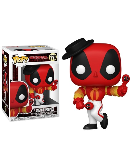 Figura Funko Pop! Marvel Deadpool Deadpool Flamenco Modelo 778 | 54656