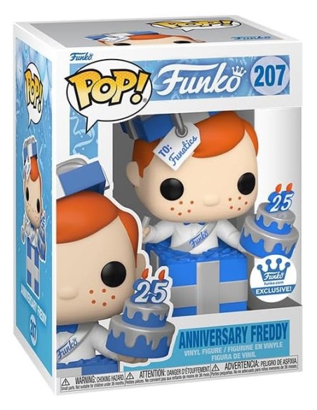 Figura Funko Pop! Freddy Aniversario Modelo 207 | 70287 Edición Exclusiva de Funko