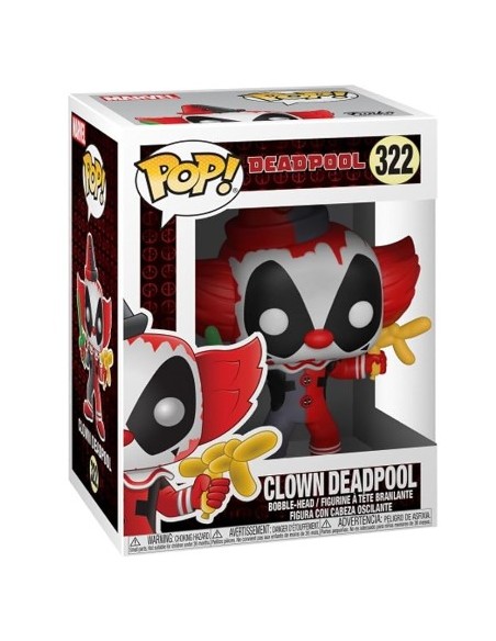 Figura Funko Pop! Marvel Deadpool Deadpool Payaso Modelo 322 | 31120