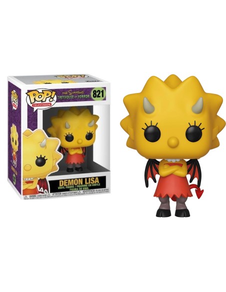 Figura Funko Pop! Televisión Los Simpsons La Casa del Árbol del Terror Lisa Demonio Modelo 821 | 39721
