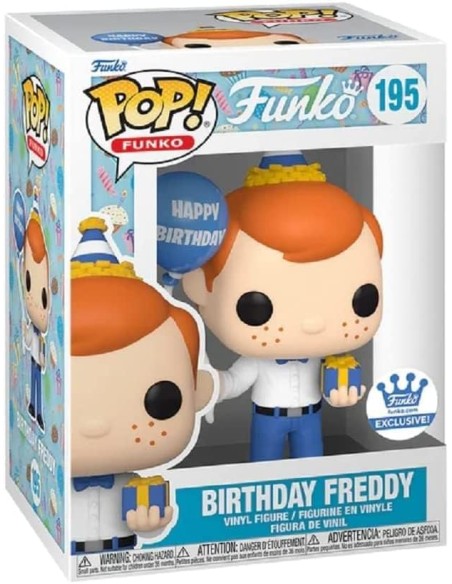 Figura Funko Pop! Freddy Cumpleaños Modelo 195 | 62838 Edición Exclusiva de Funko