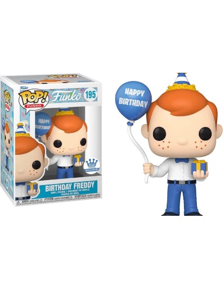 Figura Funko Pop! Freddy Cumpleaños Modelo 195 | 62838 Edición Exclusiva de Funko