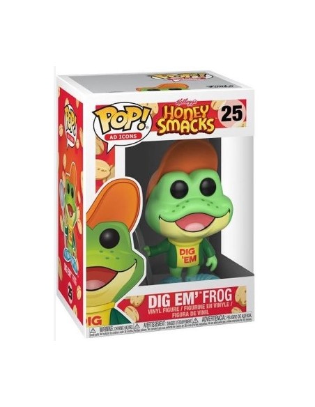 Figura Funko Pop! Iconos Kellogg´s Honney Smacks Dig Em´ Frog Modelo 25 | 30674