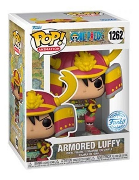 Figura Funko Pop! Animación One Piece Armored Luffy Modelo 1262 | 63221 Edición Especial de Funko