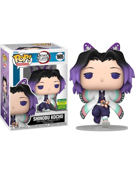 Figura Funko Pop! Demon Slayer Shinobu Kosho Modelo 1605 | 78265 Edición Limitada Convención Verano 2024