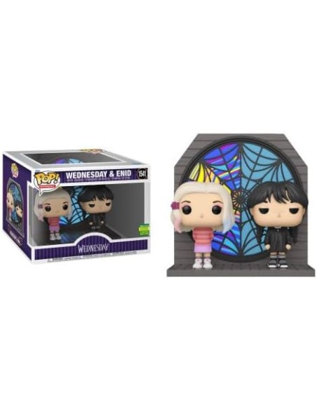 Figura Funko Pop! Moment Miércoles Miércoles y Enid Modelo 1541 | 78319 Edición Limitada Convención Verano 2024