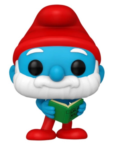 Figura Funko Pop! Televisión Los Pitufos Papá Pitufo Modelo 1525 | 78324 Edición Limitada Convención Verano 2024