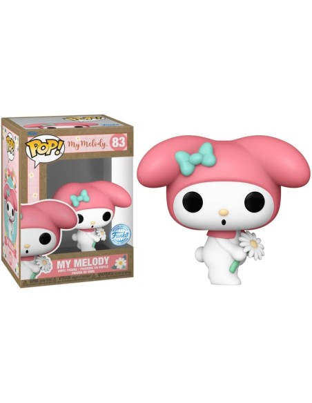 Figura Funko Pop! Animación My Melody (Sanrio) My Melody Modelo 83 | 76722 Edición Especial de Funko