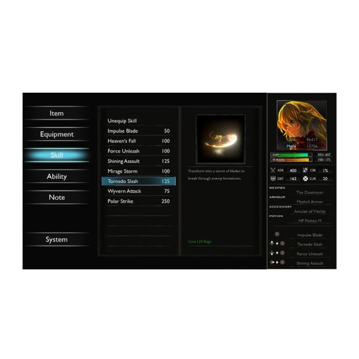 Juego Sword of the Vagrant para Nintendo Switch