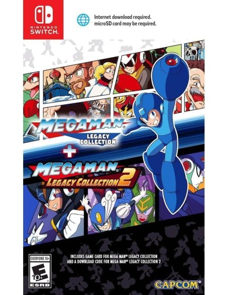 Juego Megaman Legacy Collection 1 + 2 para Nintendo Switch