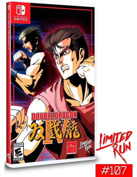Juego Double Dragon IV para Nintendo Switch Edición Limited Run (Importación)