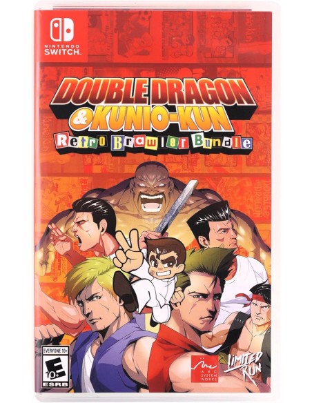 Juego Double Dragon & Kunio-Kun Retro Brawler Bundle para Nintendo Switch Edición Limited Run (Importación)