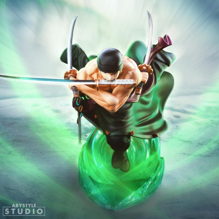 Figura Abystyle One Piece Modelo Zoro